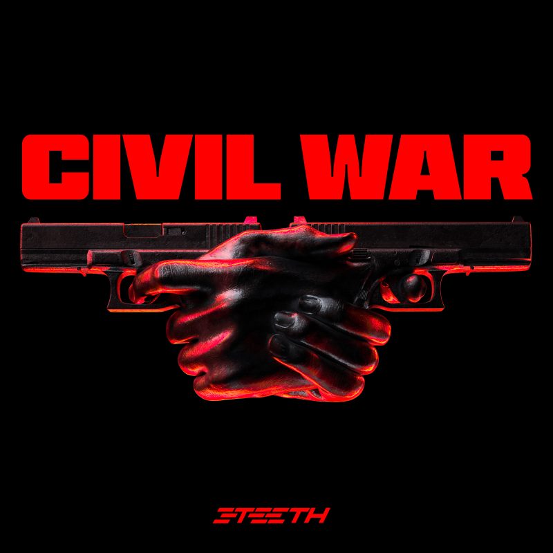 3Teeth - Civil War Cover