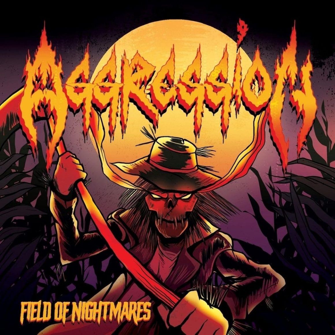 AGGRESSION LyricVideo von neuer Thrash Metal EP „Field of Nightmares