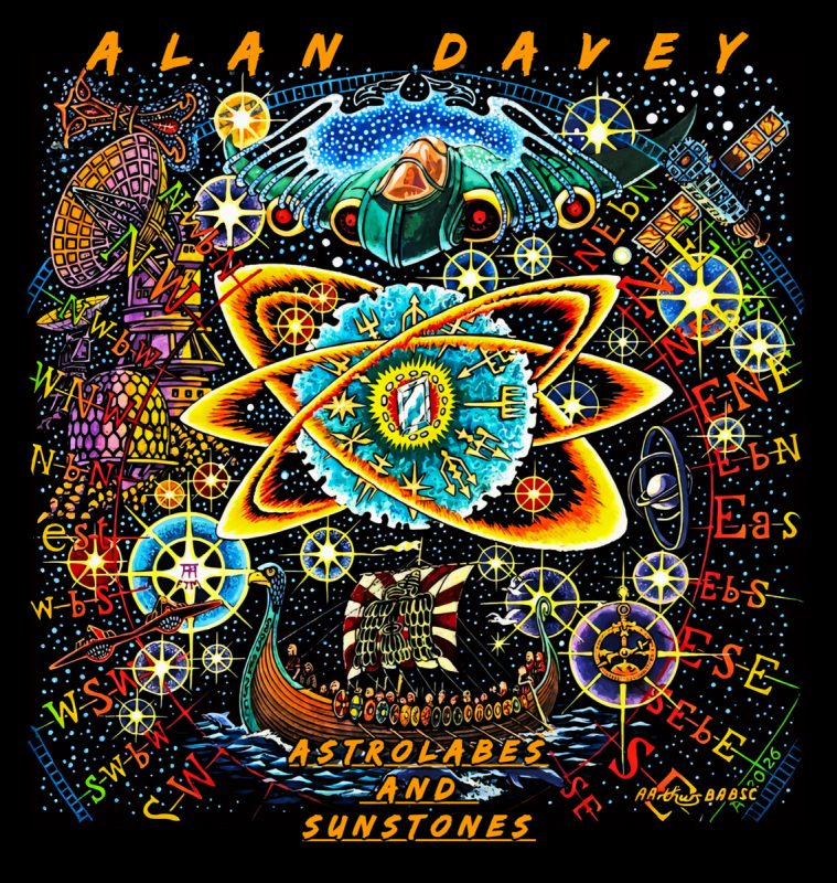 Alan Davey - Astrolabes and Sunstones Cover