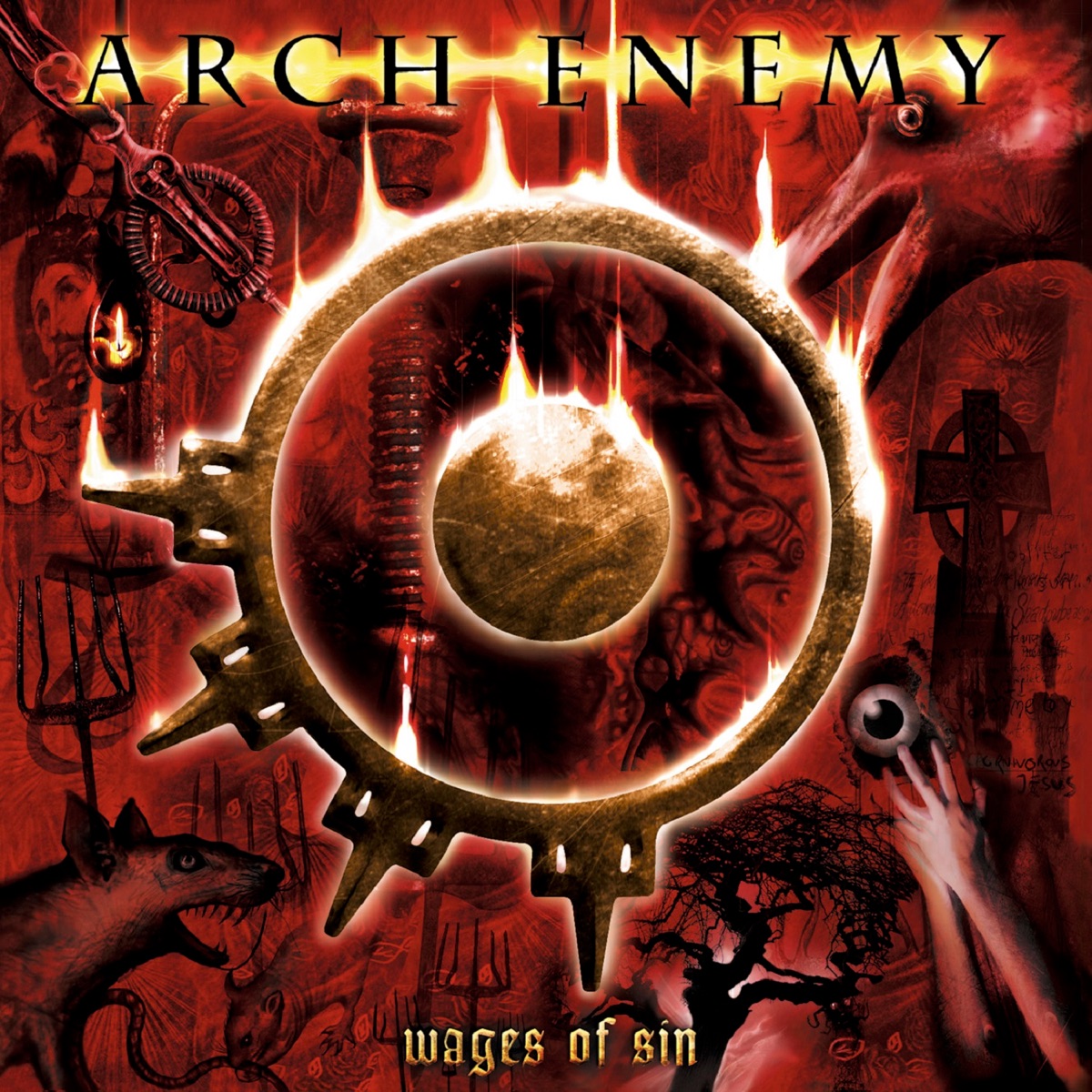 Arch Enemy - Wages Of Sin Cover