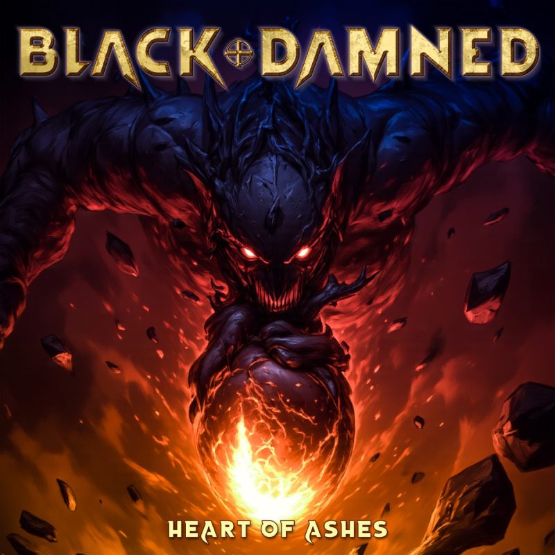 Black And Damned - Heart Of Ashes Cover