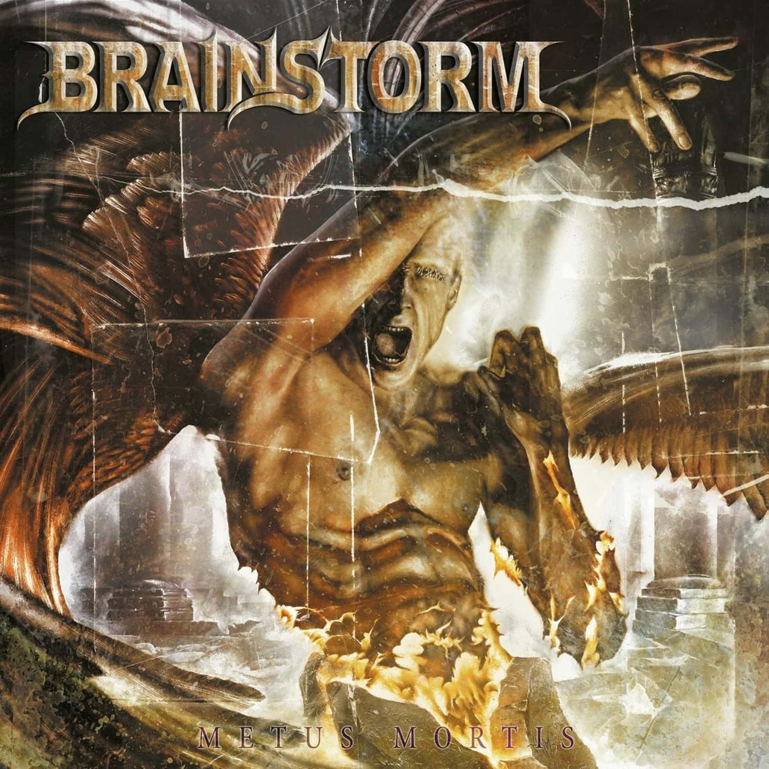 Das Artwork von "Brainstorm - Metus Mortis"