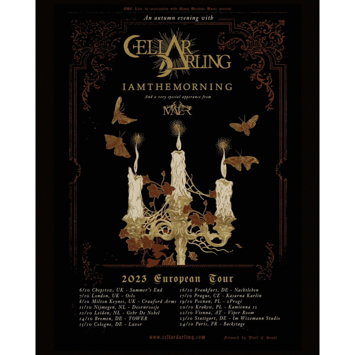 CELLAR DARLING: Europatour im Oktober 2023 | News, Tourdaten