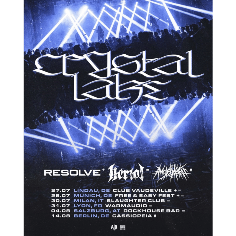 Crystal Lake Tour Poster 2025
