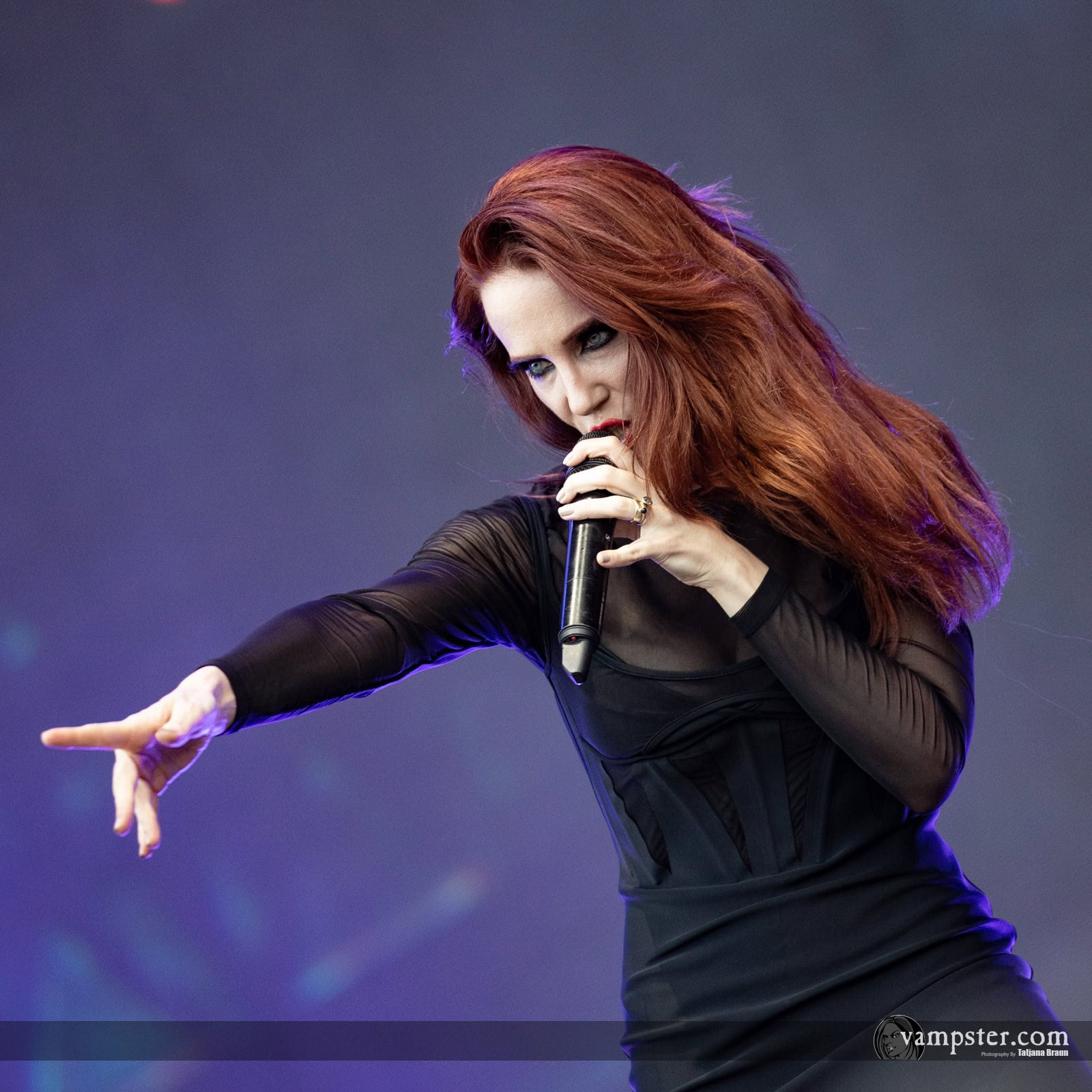 Sängerin Simone Simons von EPICA