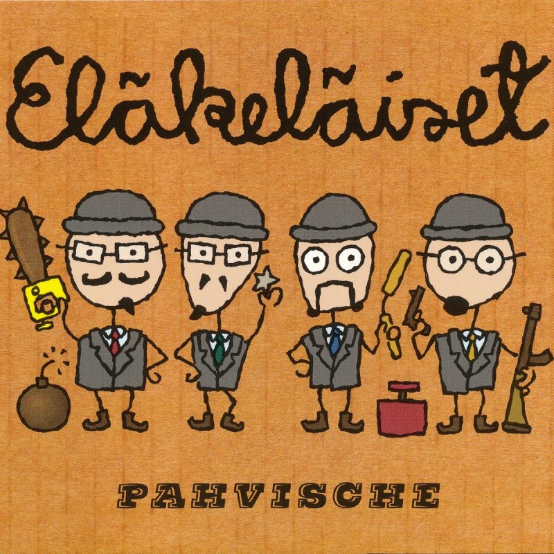 Eläkeläiset - Pahvische Cover