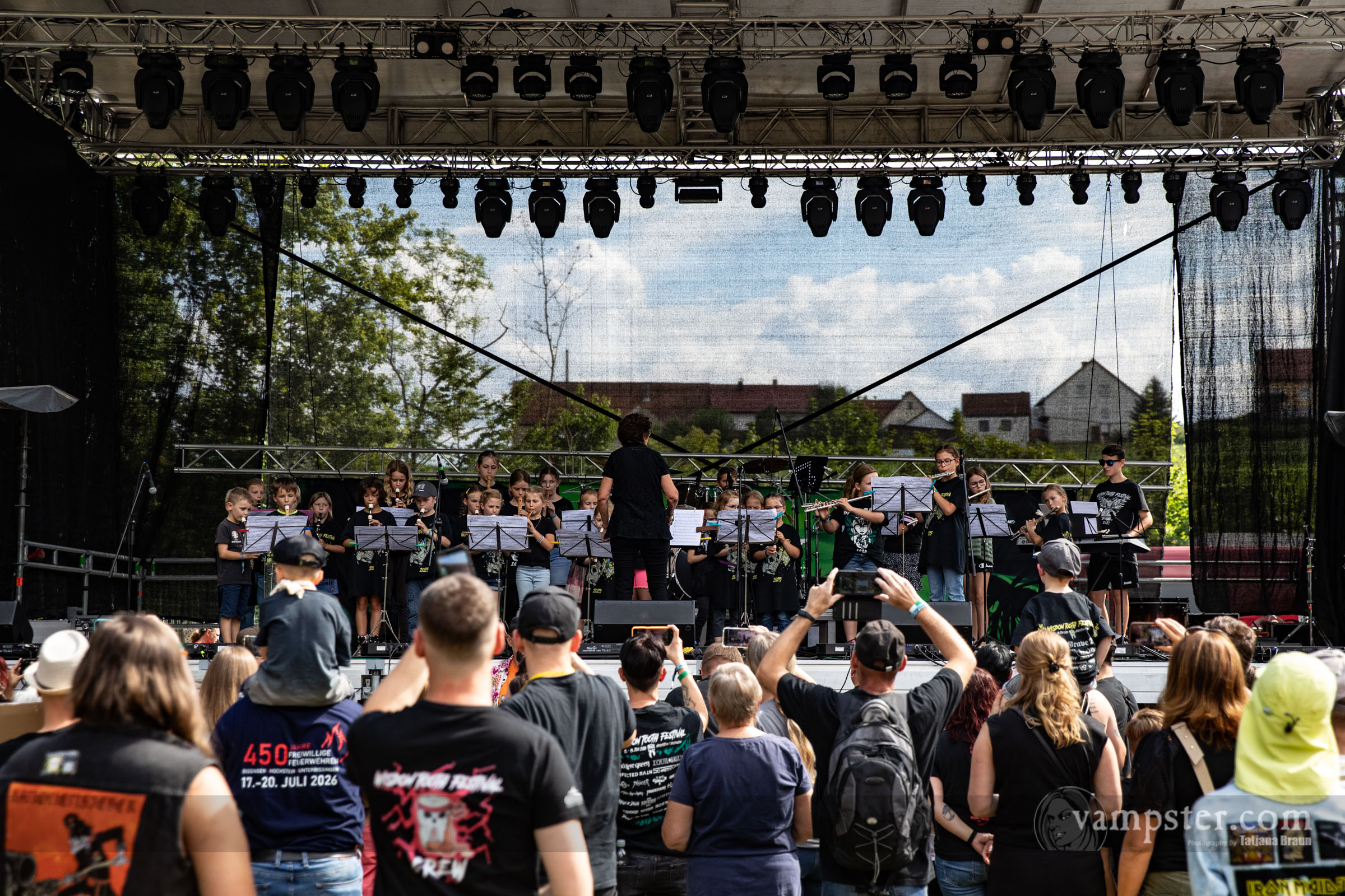 Flötenkids auf dem Wisdom Tooth Festival 2025
