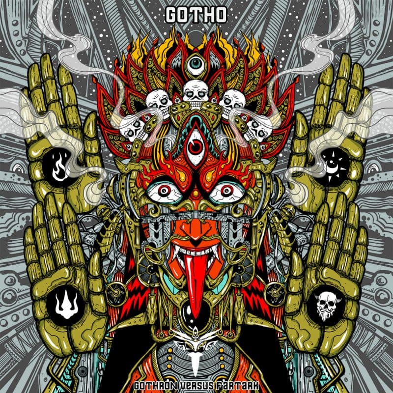 Das Artwork von "Gotho - Gothron Versus Fartark"