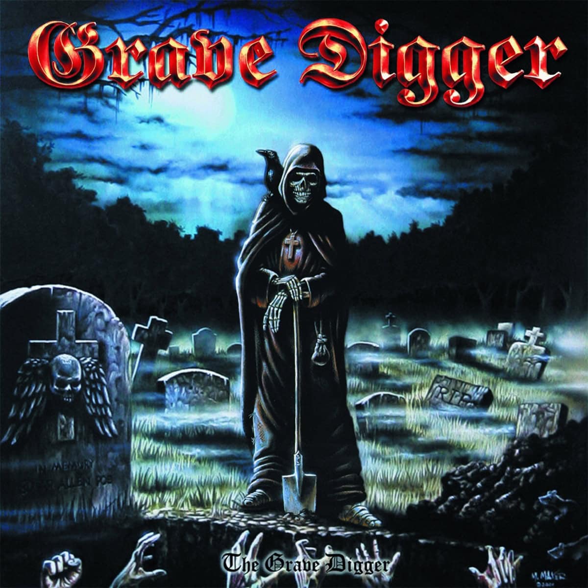 Das Artwork von "Grave Digger - The Grave Digger"