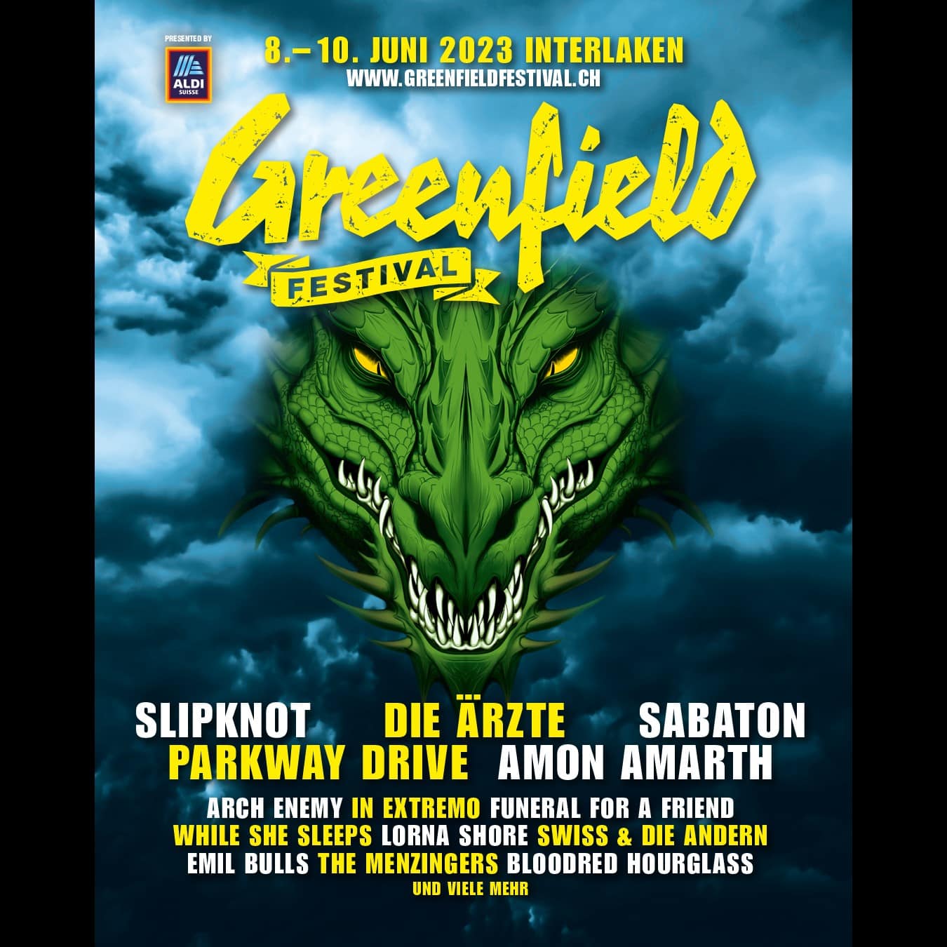 GREENFIELD FESTIVAL 2023 Running Order alle Bands und Spielzeiten
