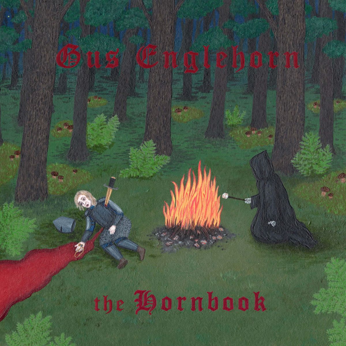 Das Artwork von "Gus Englehorn - The Hornbook"