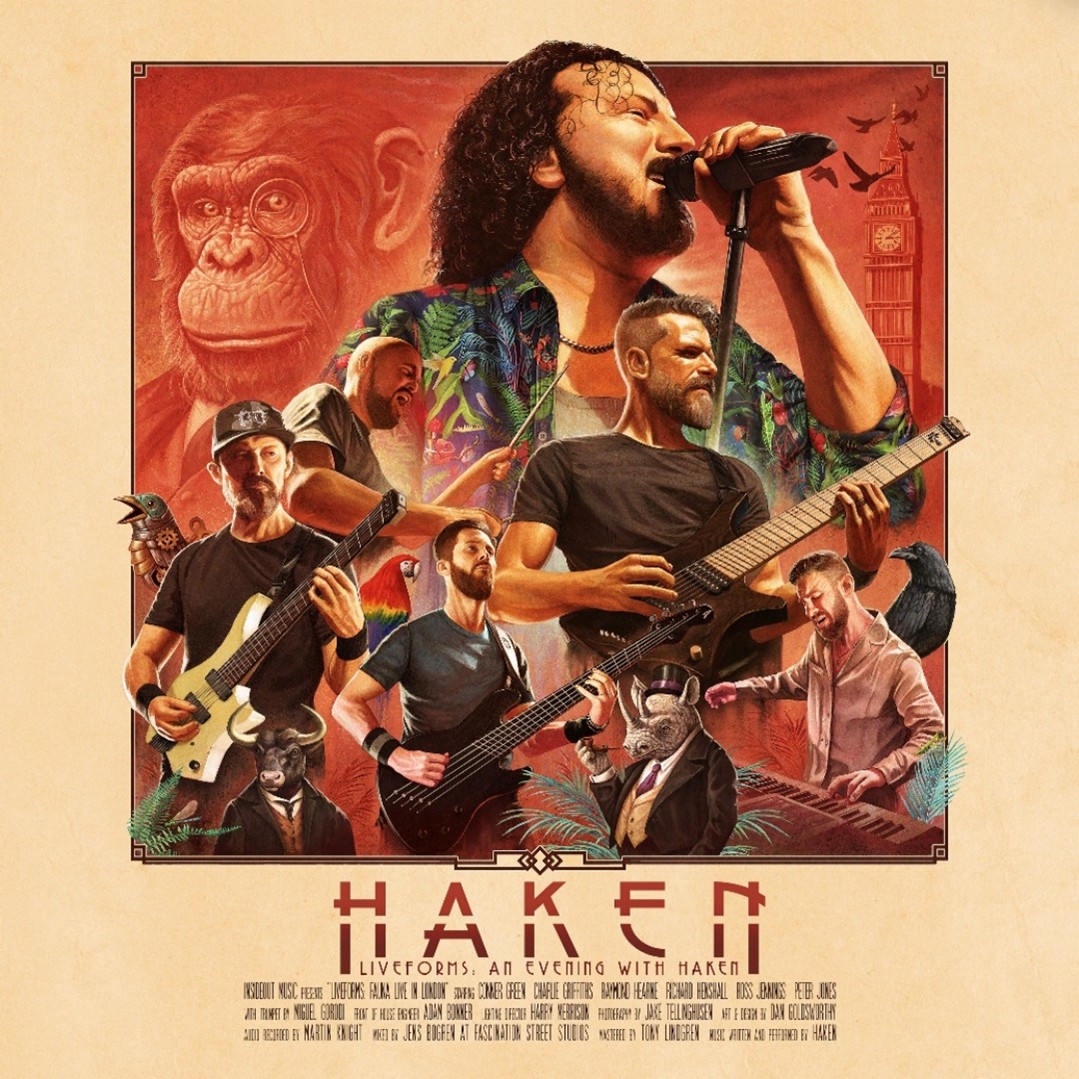 Haken - Liveforms - An Evening With Haken Cover