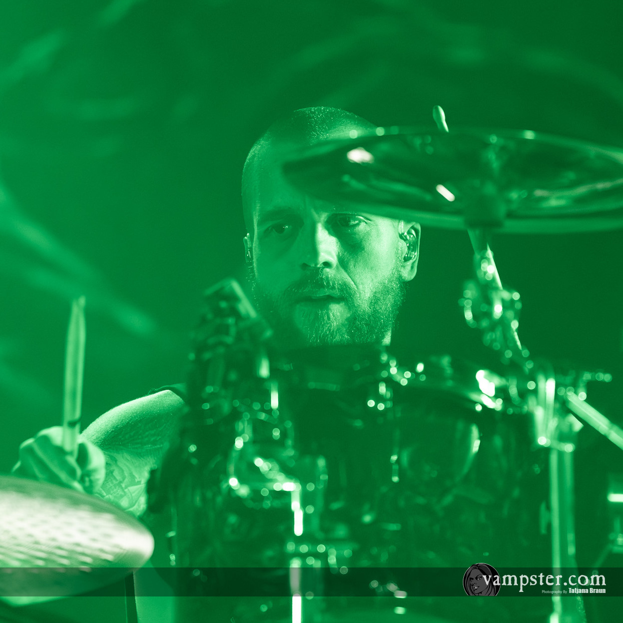 Tanner Wayne live mit In Flames in München 2024