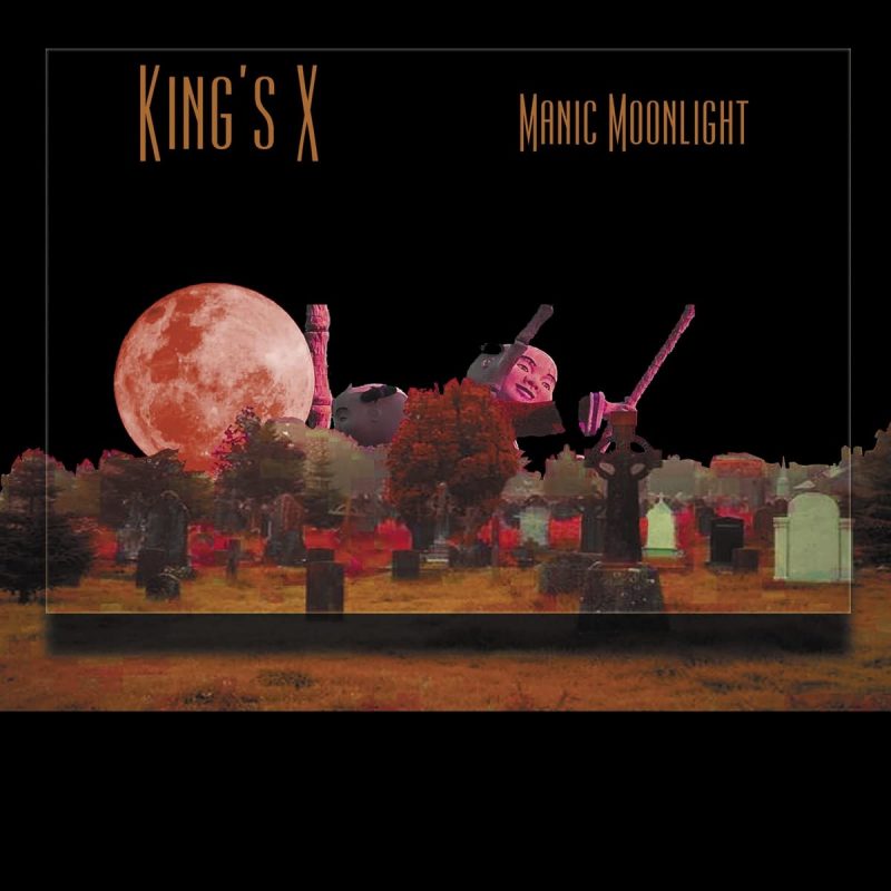 Das Artwork von "King's X - Manic Moonlight"