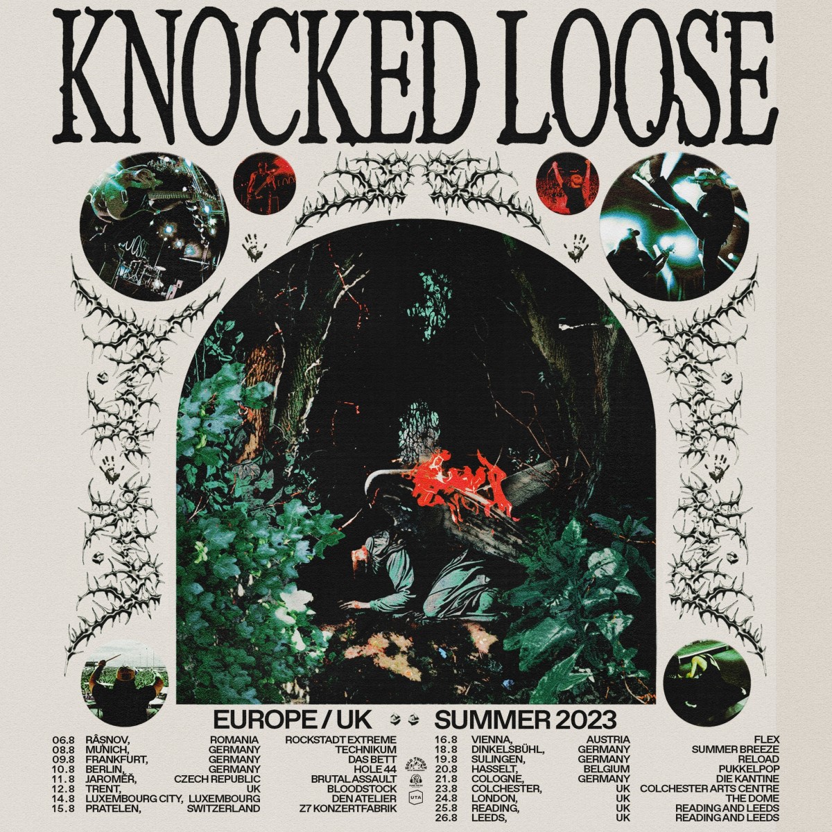 KNOCKED LOOSE zwei neue Songs & Tour im August 2023 News, Tourdaten