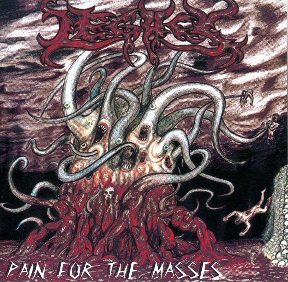 Das Artwork von "Legacy - Pain For The Masses"