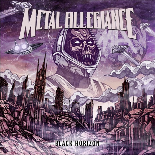 Metal allegiance - Black Horizon Cover