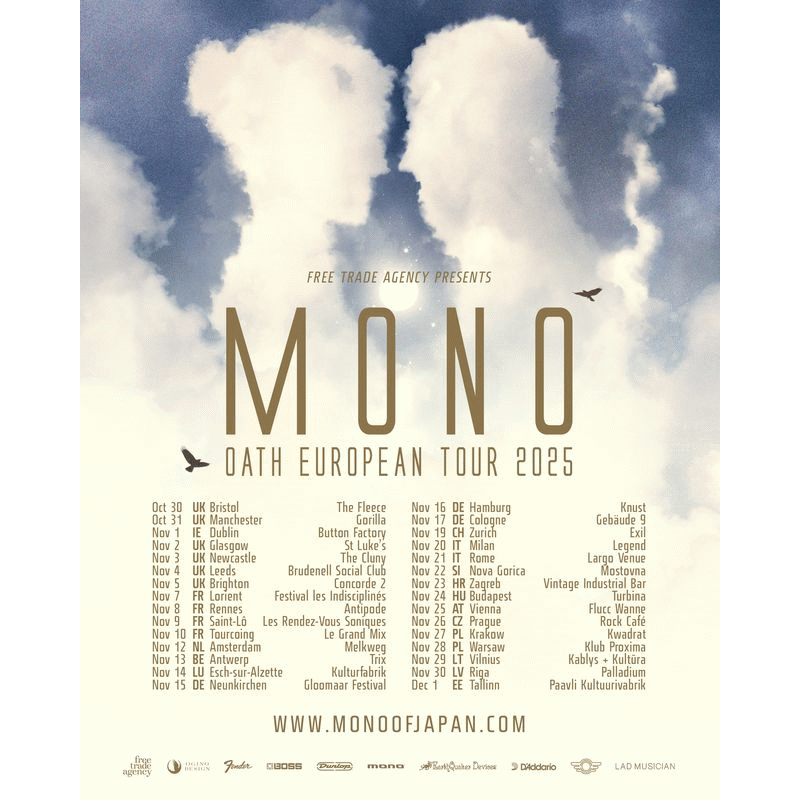 Mono Tour Poster 2025