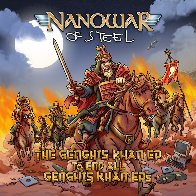 Nanowar Of Steel - The Genghis Khan EP to End All Genghis Khan EPs Cover