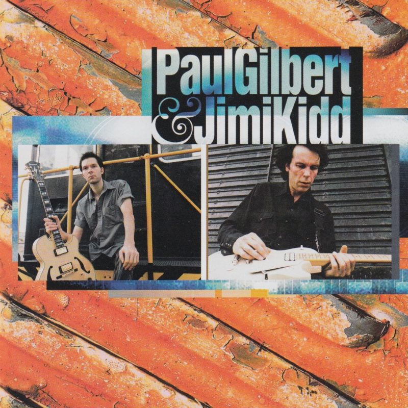 Paul Gilbert & Jimi Kidd - Raw Blues Power Cover