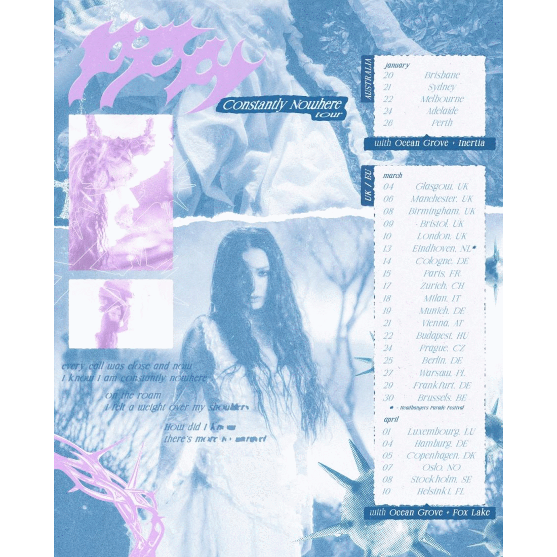 Poppy Tourposter 2026