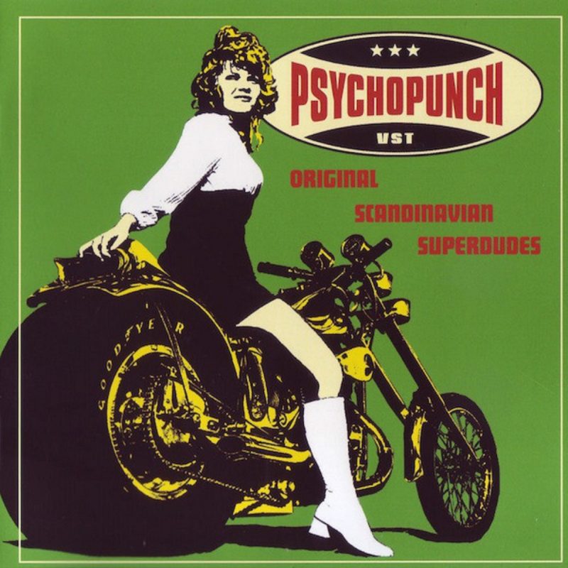 Das Artwork von "Psychopunch - Original Scandinavian Superdudes"