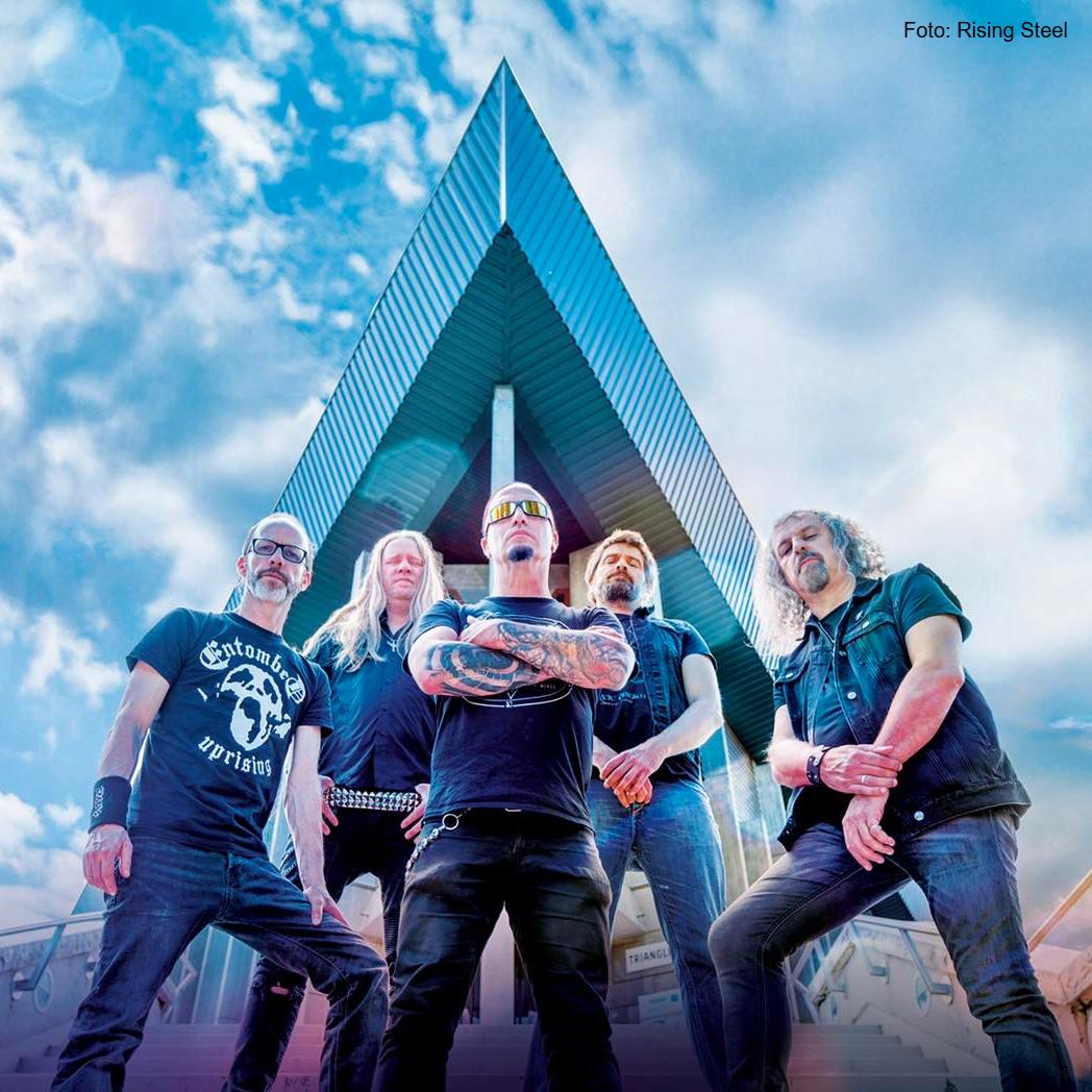 RISING STEEL: kündigen neues Heavy Metal Album