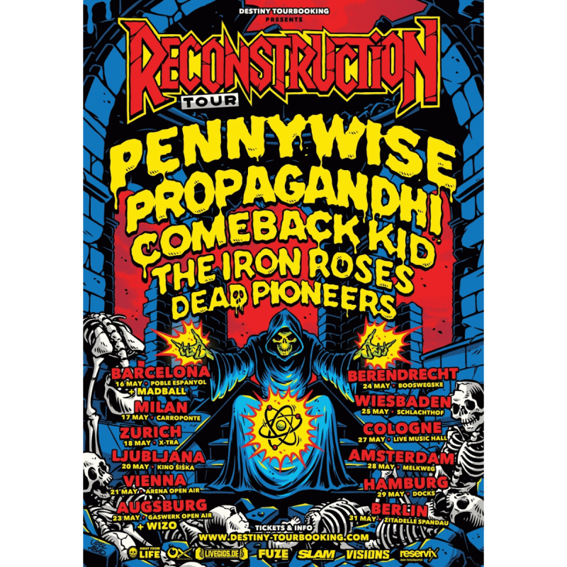 Reconstruction Tour 2025 poster