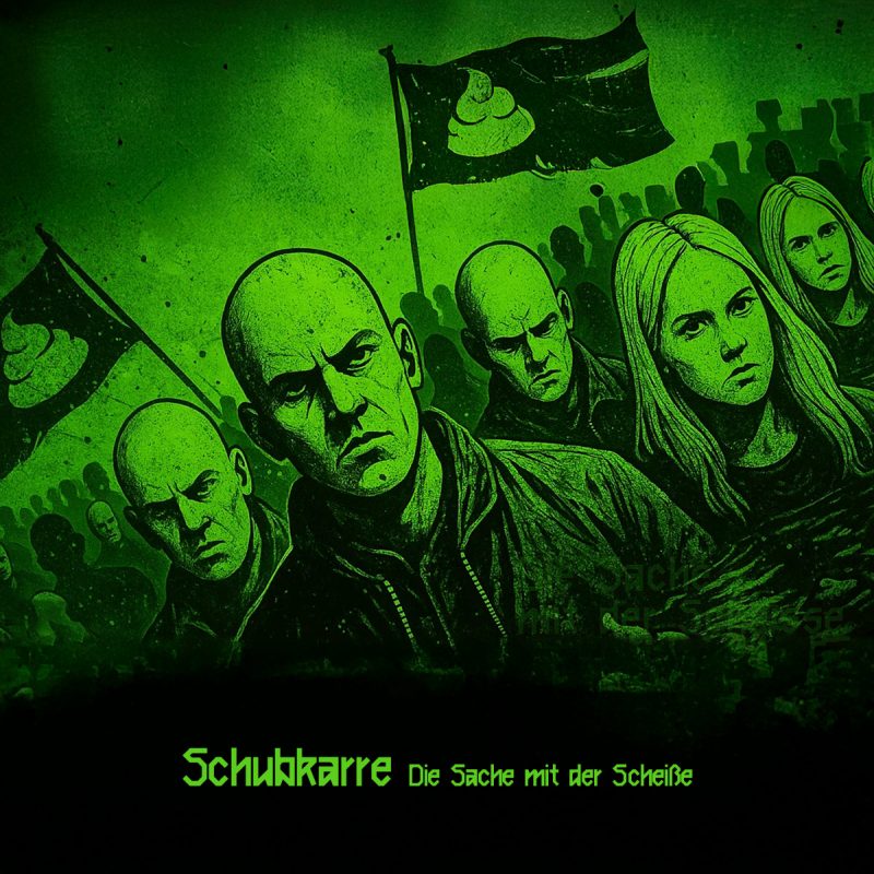SCHUBKARRE - News - Lyrics-Video - Die Sache mit der Scheisse