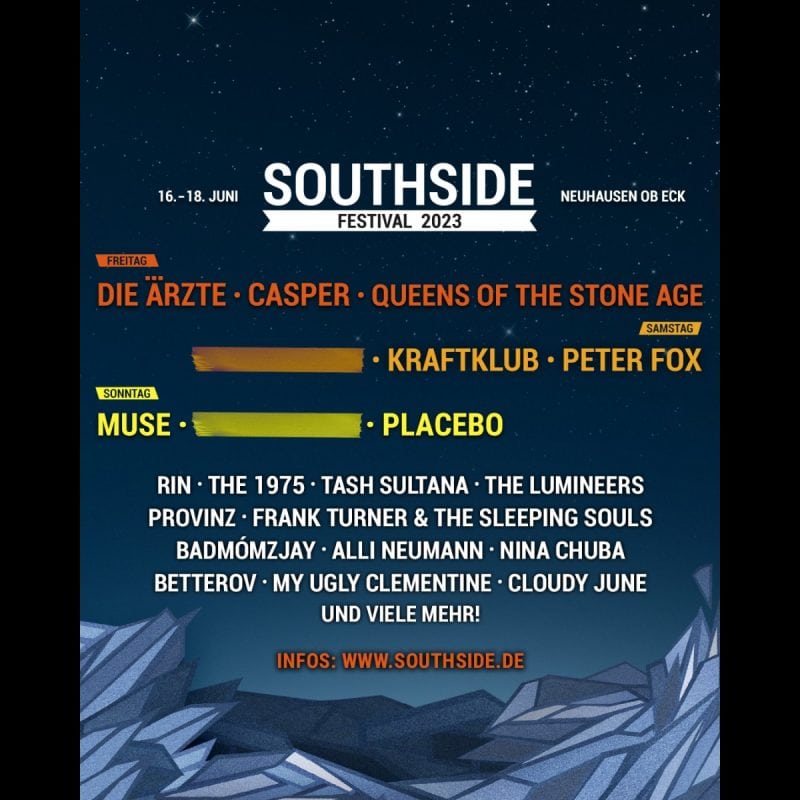 Southside Festival 2023 Poster News 800x800 