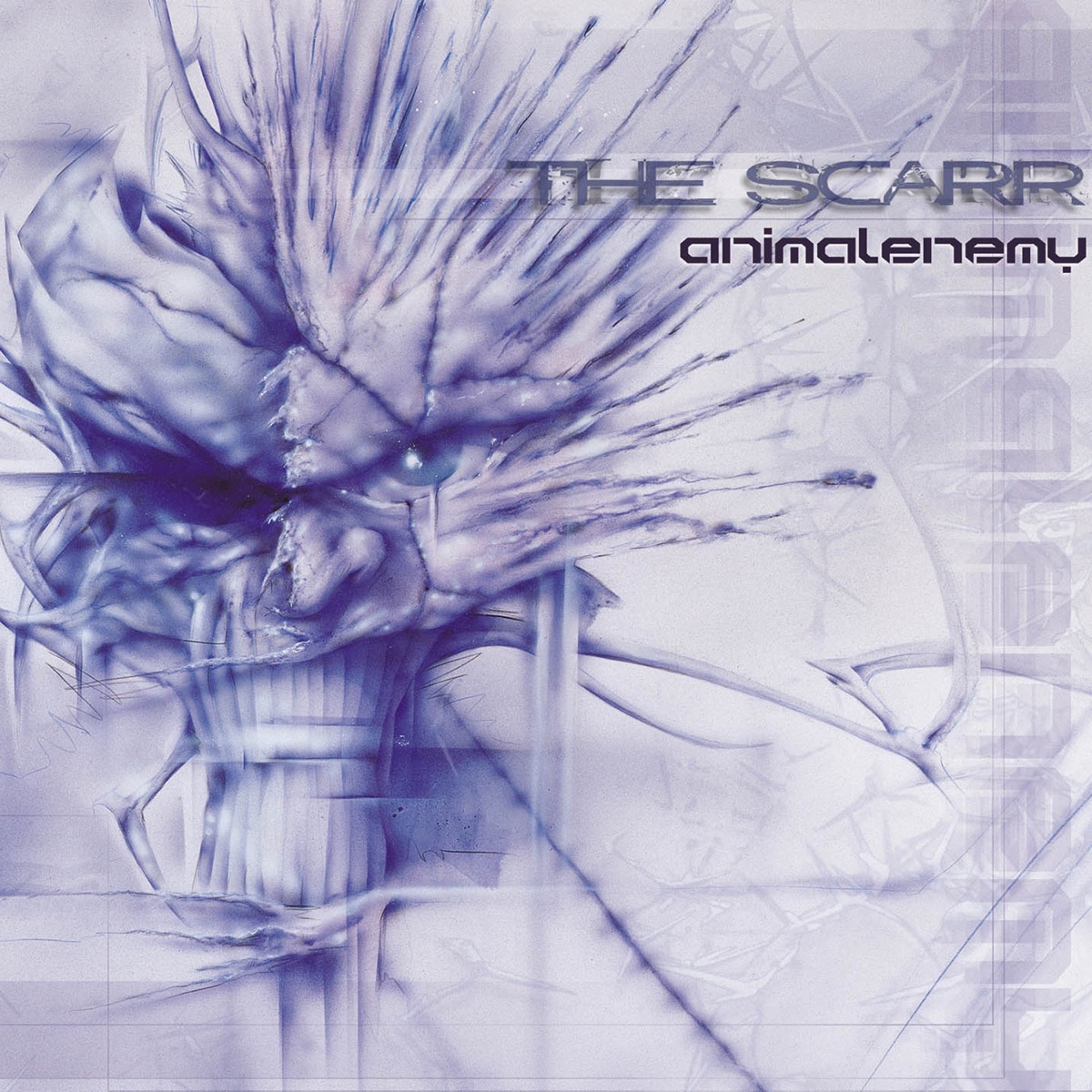 Das Artwork von "The Scarr - Animalenemy"