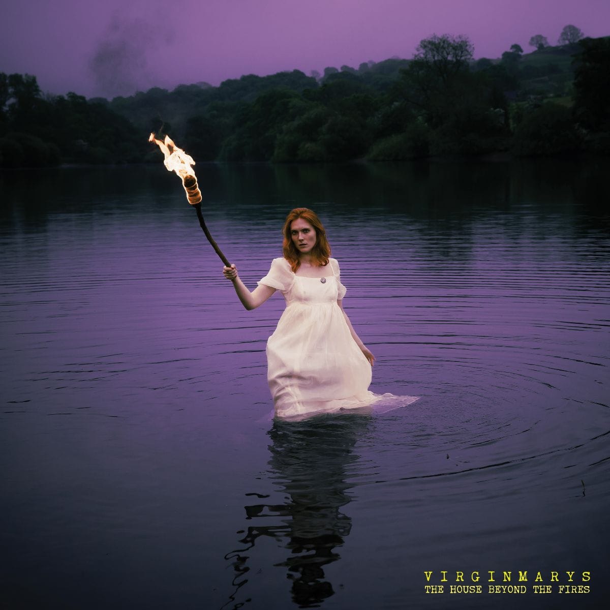 Das Artwork von "The Virginmarys - The Hosue Beyond The Fires"