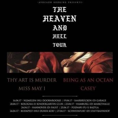 Thy Art Is Murder Auf Tour Mit Carnifex Fit For An Autopsy