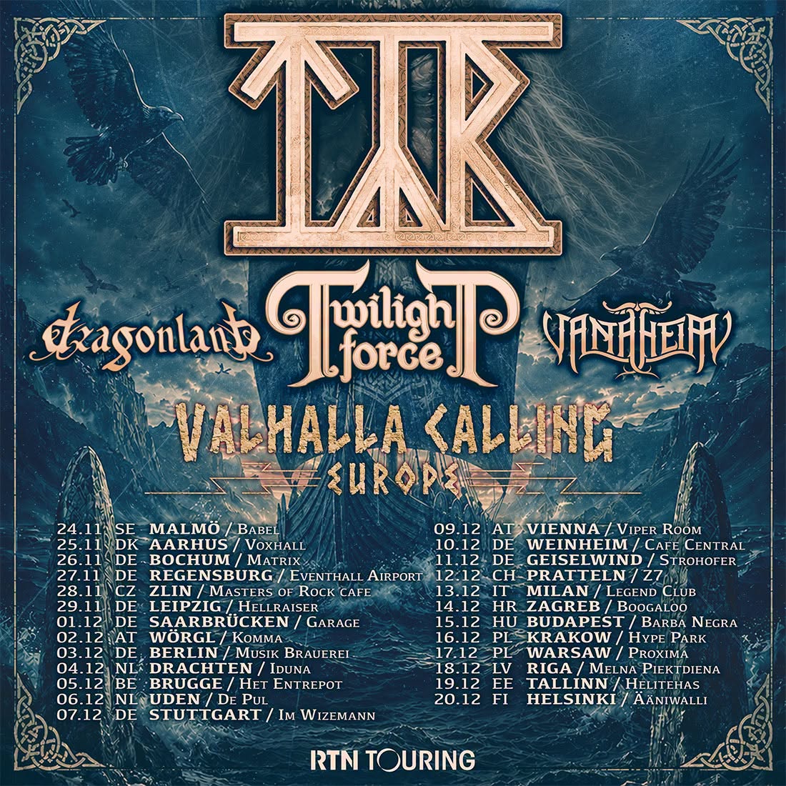 Tyr Tour Poster 2026