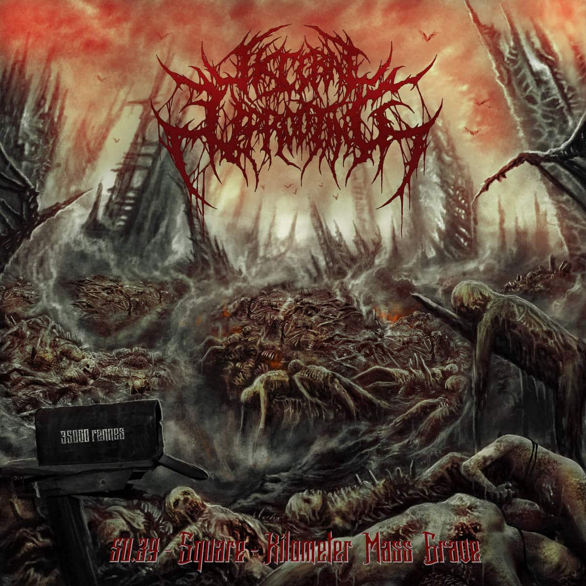 VISCERAL UPROOTING neues Brutal Death Metal Album "50 . 39 Square
