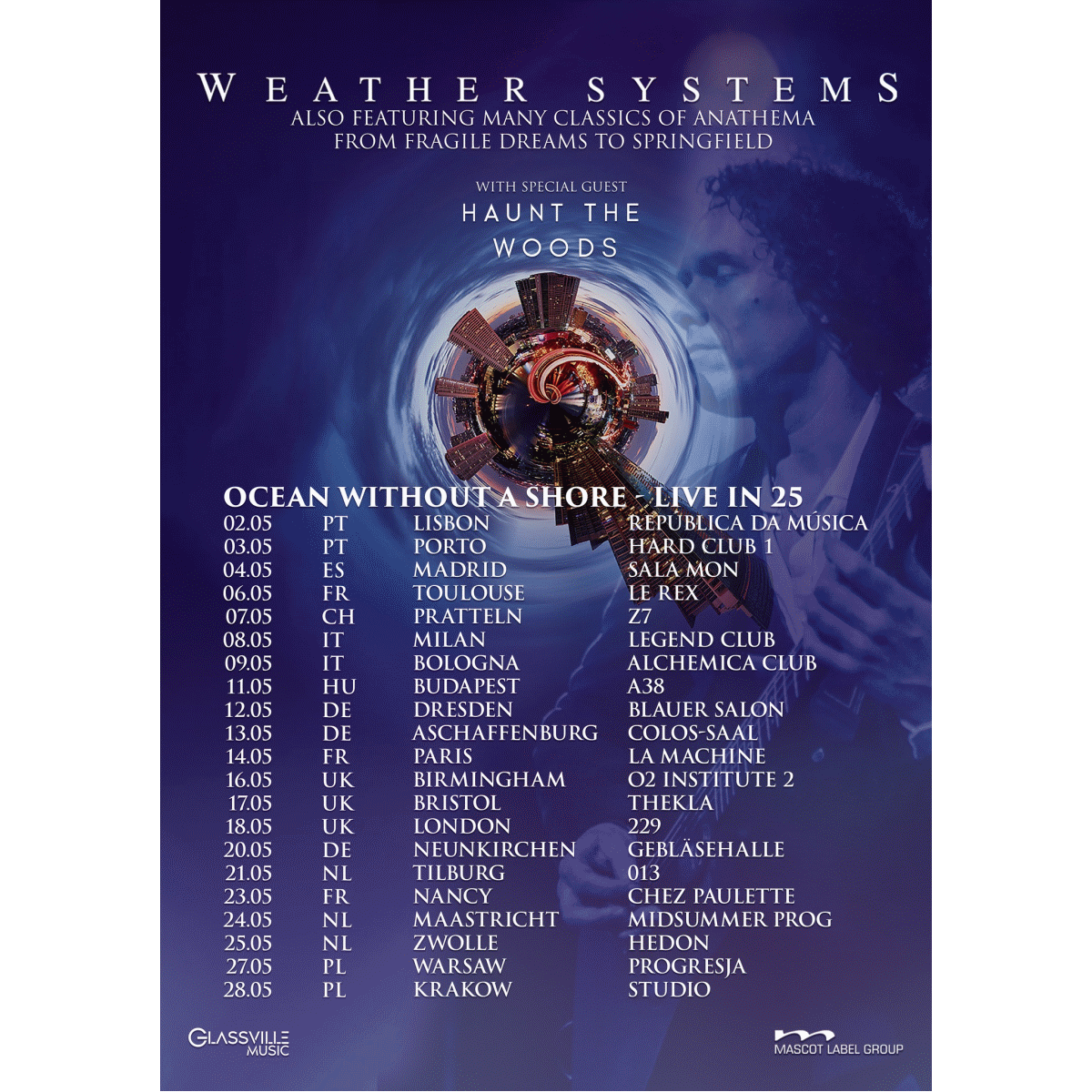Weather Systems Tour Poster 2025