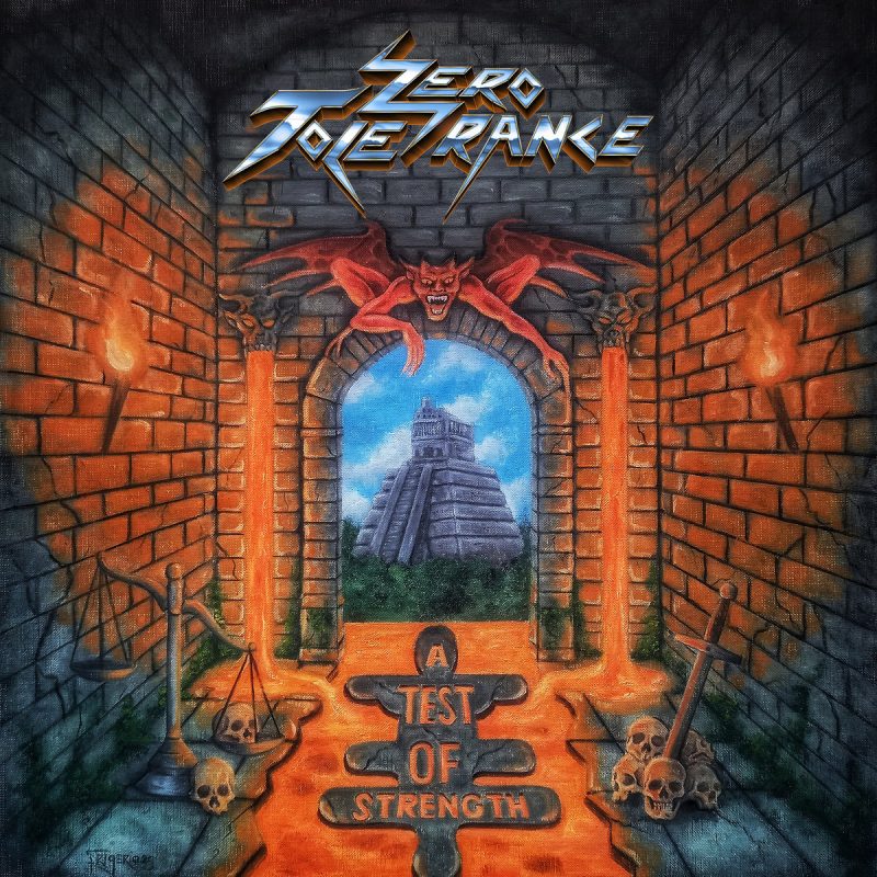 Zero Tolerance - A Test Of Strength Cover