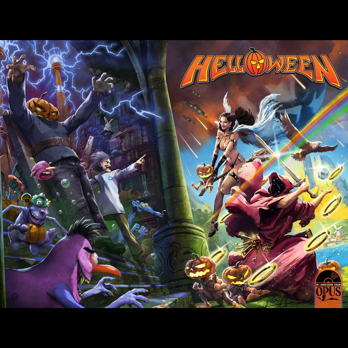 helloween-sammelfigur Comic Seekers of the Seven Keys