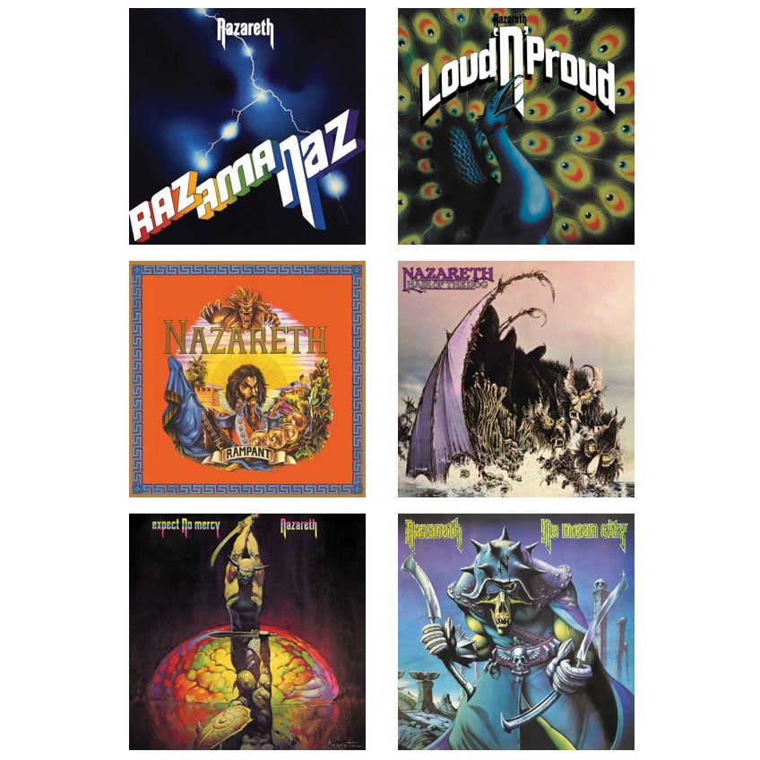 NAZARETH: Vinyl-Re-Releases von sechs Alben | News | vampster - Dein ...