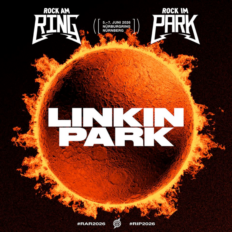  ROCK AM RING - ROCK IM PARK 2026: LINKIN PARK sind Headliner Motiv 
