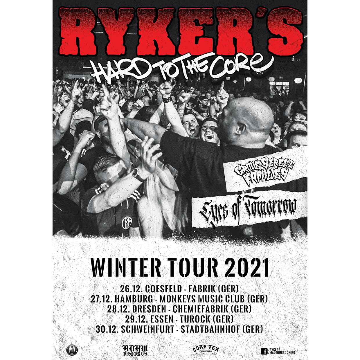 RYKER'S XMasTour mit GROVE STREET FAMILIES & EYES OF TOMORROW News