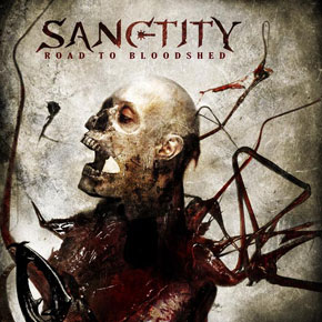 Sanctity Interview 2007 - Das coverartwork zu Road to Blodshed
