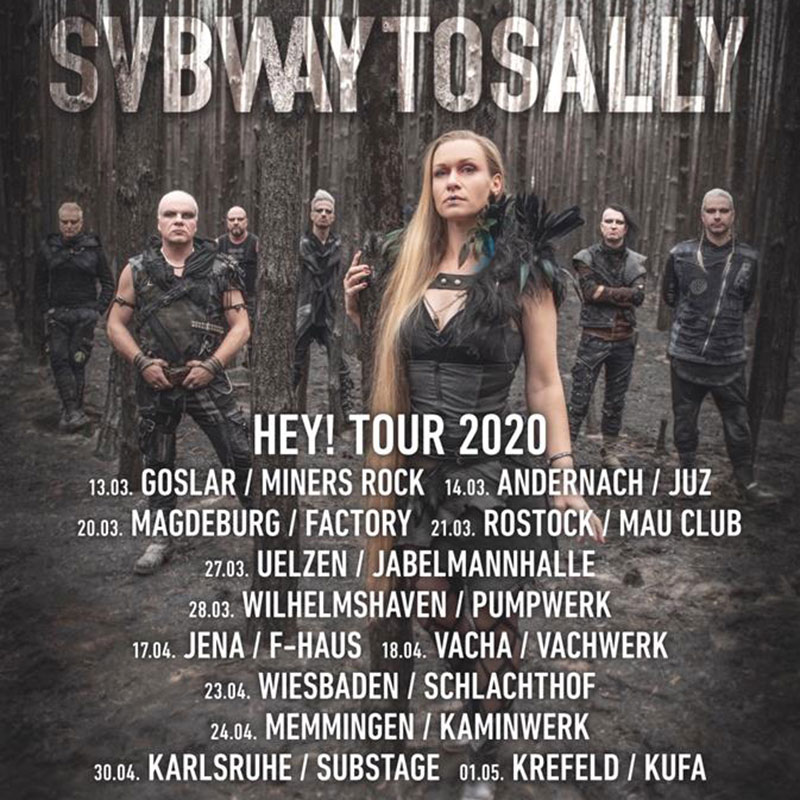 Subway To Sally Neue Termine Der Hey Tour Meet Greet Mit Der Band Zu Gewinnen News Tourdaten Festivals Vampster Com