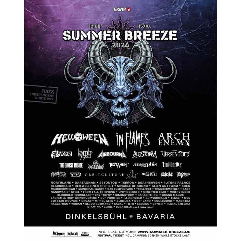 summer breeze 2026 poster
