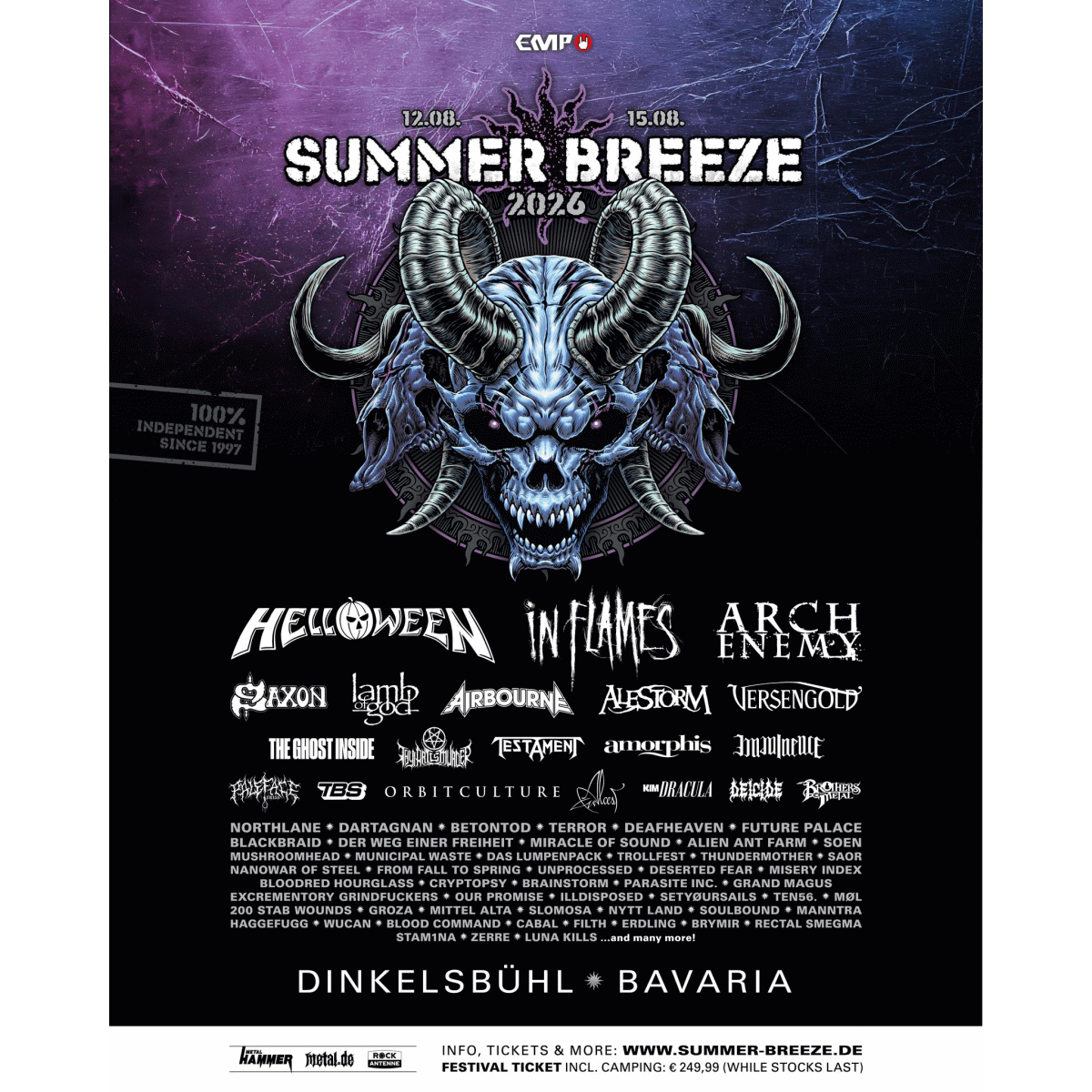 summer breeze 2026 poster