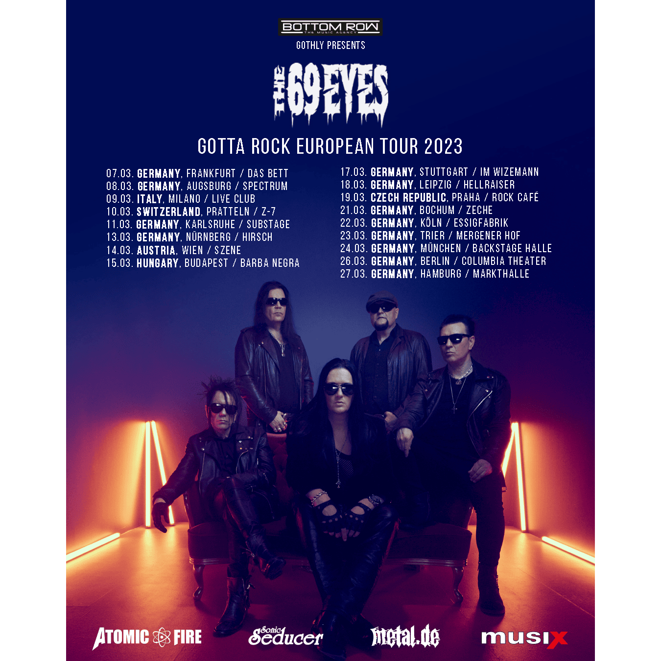  Gotta Rock Tour 2023 With 10 Concerts In Germany News Tour Dates