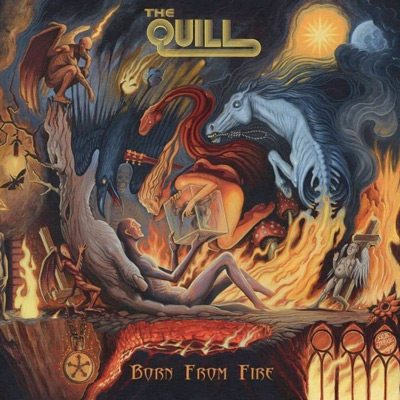 THE QUILL BORN FROM FIRE CD COVER