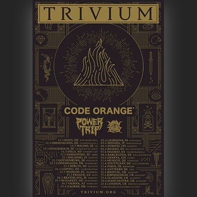 trivium tour 2018 Konzerttermine