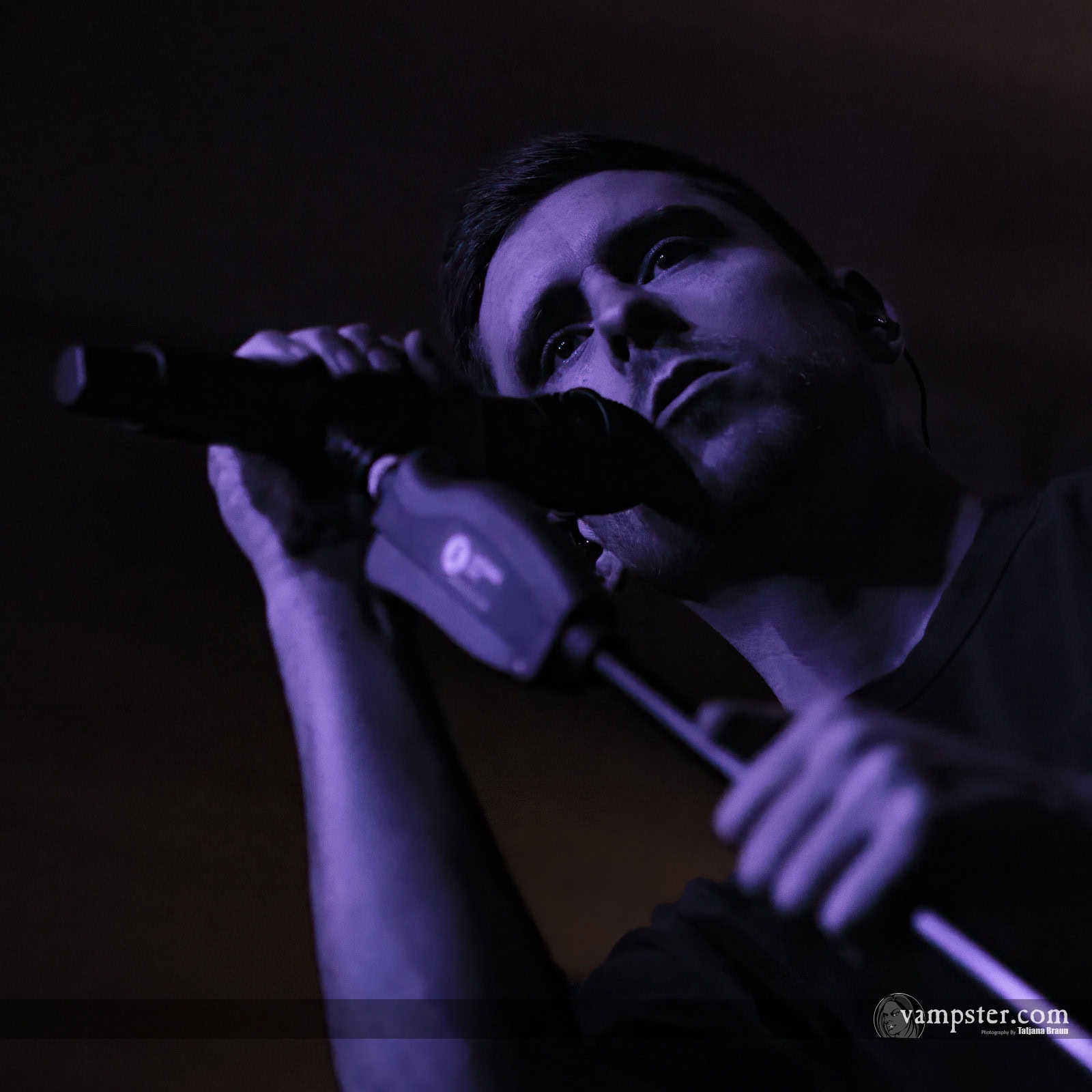 Whitechapel-Sänger Phil Bozeman 2023 in München